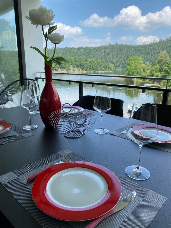 Apartments Saaldorf-Ferienhaus Mit 6 Apartments 45Qm-120Qm Direkt Am Thueringer Meer-Bleilochtalsperre Bad Lobenstein Kültér fotó